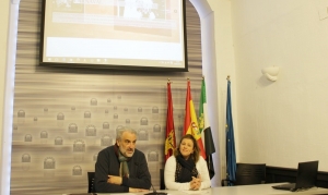 Momento de la presentaci&oacute;n del Museo Virtual